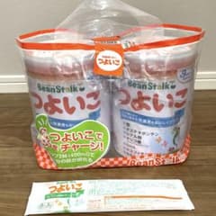 フォローアップミルク　つよいこ　800g×2缶　スティックタイプ1本のサムネイル