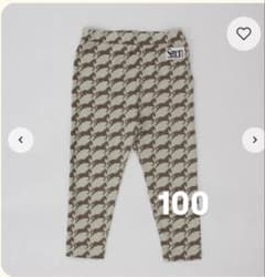 【未使用】Semon PATTERN LEGGINGS 100cm レギンスのサムネイル