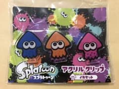 スプラトゥーン　アクリルクリップ　イカセットのサムネイル
