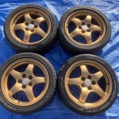 RX-7 FD3S 純正17インチ ホイールセット - メルカリ