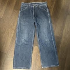 GU デニムワイドパンツ 321-292986 Sのサムネイル