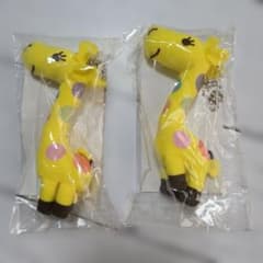 nanaco キリン ぬいぐるみ キーホルダー 2個セットのサムネイル