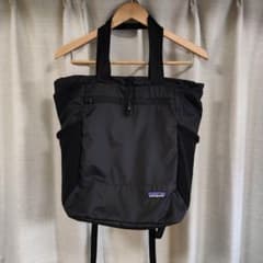 ✨美品✨パタゴニア　ウルトラライトブラックホールトートバッグ　STY48808 パタゴニア ウルトラライトブラックホールトートパック ブラック