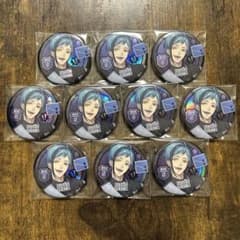 ツイステ フロイド　オーロラメタル缶バッジ ユニオンバースデー ツイステ フロイド オーロラメタル缶バッジ ユニオンバースデー - メルカリ