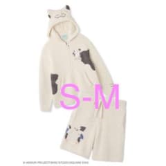 ジェラートピケ　ドラゴンクエストコラボ　ジェラートモーモンパーカー&ハーフパンツ ドラゴンクエスト】【ユニセックス】ジェラートモーモンパーカ＆ハーフ