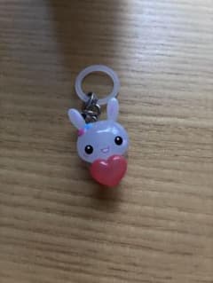 平成ファンシーキャラクターズ めじるしアクセサリー フワフワらびちゃん Aのサムネイル