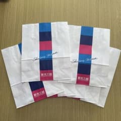 【未使用】台湾　おみやげ紙袋（6枚入り）のサムネイル