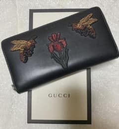 GUCCI 長財布　財布　蜂　エンブロイダリー　ビーのサムネイル