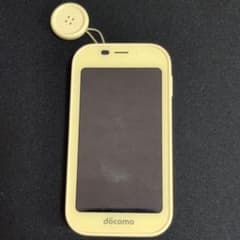 ジャンク扱い」docomo キッズケータイ SH-03M イエロー - メルカリ