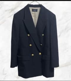 ASCOT テーラードジャケット　紺ブレ金ボタンのサムネイル