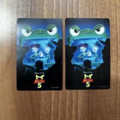 【使用済】トイ・ストーリー5 ムビチケカード 小人 2枚セットのサムネイル