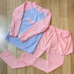 女の子　ラッシュガード　長袖のサムネイル