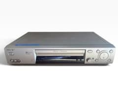 SONY SLV-NR500 VHS 비디오 데크 작동 확인 순정 리모콘 부착