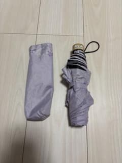 折りたたみ日傘 花柄・パープルのサムネイル