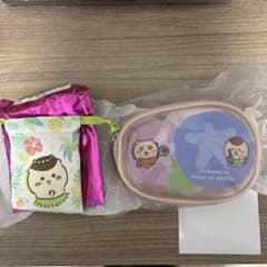 （映画）くりまんじゅう巾着、コースター（エニマイくじ）クリアポーチ　3点セットのサムネイル