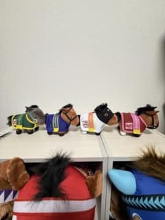 サラブレッドコレクション　馬服マスコットボールチェーン3全4種　コンプリート