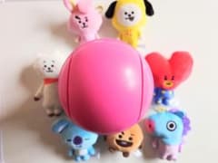 BT21 쓰레기통 & 마스코트키링세트