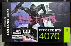 GALAKURO GAMING GG-RTX4070-E12GB/DF2のサムネイル