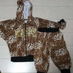 130㎝ セットアップ ヒョウ柄のサムネイル
