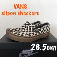 VANS slipon checkers（バンズ スリッポン チェッカーズ）のサムネイル