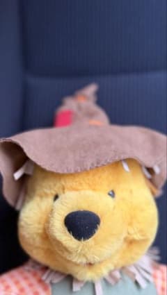 【新品タグ付・2021限定】ディズニー ハロウィン かかし プーさん ぬいぐるみ