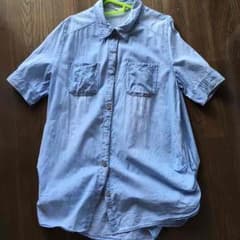 夏にぴったり☆デニム風シャツのサムネイル