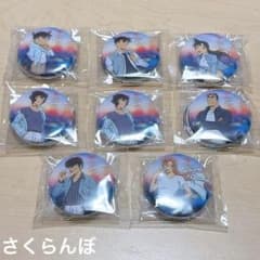 名探偵コナン　工藤新一　ラッキーくじ　ラバスト　ユニバ　缶バッジ 名探偵コナン セガラッキーくじ 缶バッジ 8点セット - メルカリ