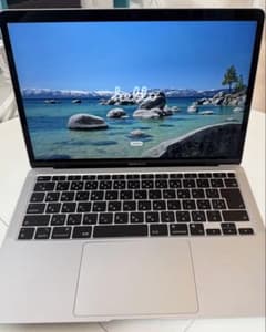 【美品】Apple Mac Book Air M1 256GB シルバー 本体のサムネイル