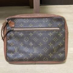LOUIS VUITTON Louis Vuitton Clutch Bag Brown
