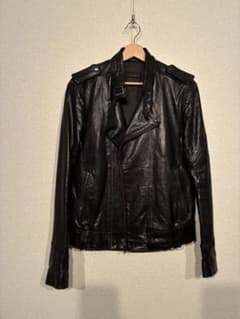 00s TETE HOMME レザージャケット シングルライダース テットオム