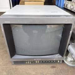 美品動作品 SONY PVM-14N5J 14インチブラウン管モニター 廃盤レア PVM-14N5J / 14inch Color Monitor【中古放送用・業務用 映像機器