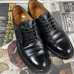 SCOTCH GRAIN プレーントゥ25.5cm ブラック SCOTCH GRAIN プレーントゥ ブラック レザーシューズ 25EE - メルカリ