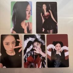 BLACKPINK ジス GODIVA コラボ トレカ 2枚セット BLACKPINK ジス トレカ タレントカード JISOO 5枚セット - メルカリ