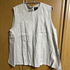 値下げしました！オオカミとフクロウ⭐︎リネンベストのサムネイル