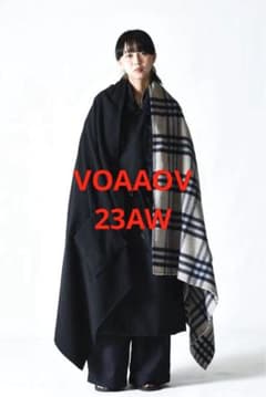 【23AW VOAAOV バイカラービッグストール】 23AW VOAAOV バイカラービッグストール】 - メルカリ