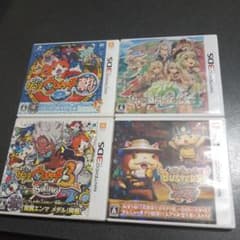 3DSソフトのケース×4のサムネイル