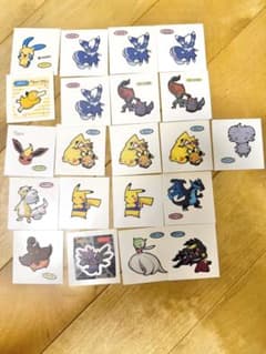 柊＠プロフ一読推奨　限定　ポケモンシールバラ売りのサムネイル