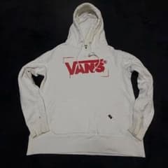 VANS パーカー ホワイト ロゴプリントのサムネイル
