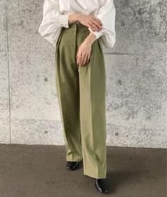 select MOCA by son ダブルタックルーズデザインパンツのサムネイル