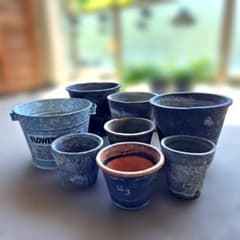 植木鉢セット【モスポット・大型有り】シャビーな雰囲気をお好みの方にオススメ 植木鉢セット【モスポット・大型有り】シャビーな雰囲気をお好みの方に
