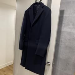 acne studios gavin チェスターコート　ネイビー　サイズ44のサムネイル