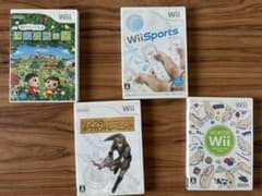 Wiiゲームソフト　あつまれどうぶつの森などのサムネイル