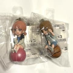 アオのハコ　プチっとのりマス　鹿野千夏　蝶野雛　フィギュア　キーホルダー