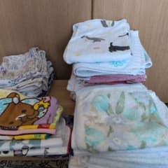 수건 손수건 정리 판매 대량 세트