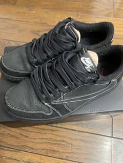 Travis Scott AJ1 Low Black Phantom 26.5のサムネイル