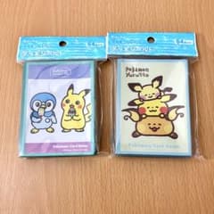 ポケモンカード デッキシールド かわいいピカチュウ2種セットのサムネイル