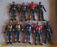 仮面ライダー　クウガ&アギト9体セットのサムネイル