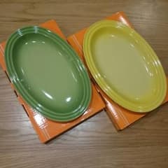 おまめ様専用 新品☆ル・クルーゼ オーバルプレートのサムネイル