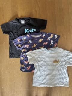 キッズ 半袖Tシャツ 3枚セット 100〜110cmのサムネイル