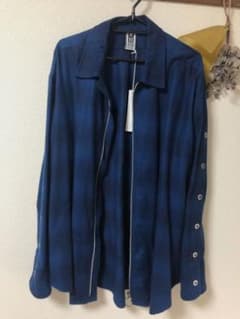 myne2018aw blue jacket サイズLLのサムネイル